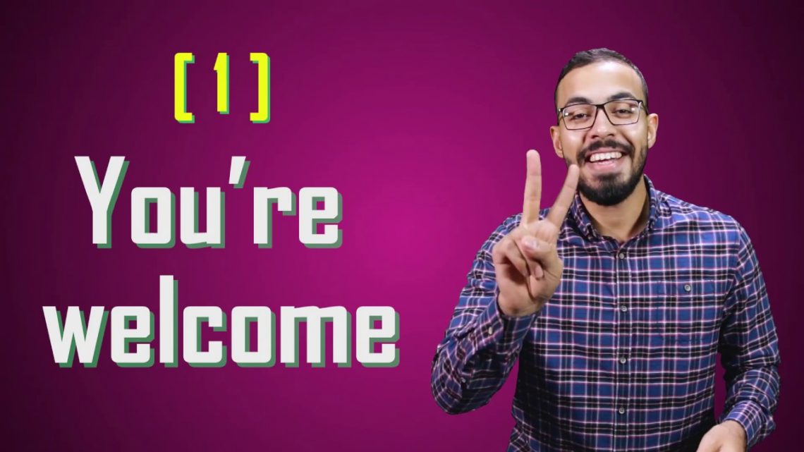 9+10=21 كيف كيف الرد على كلمة Thank you ؟ ,كيف ارد على كلمة ثانكيو بالانجليزي