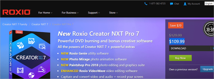 Roxio Creator NXT Pro 7