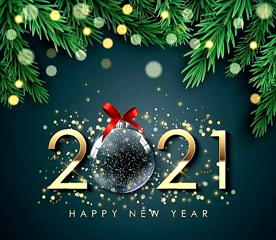 أجدد صور تهنئة راس السنة الحديثة 2021 Happy New Year تهنئة بمناسبة العام الجديد