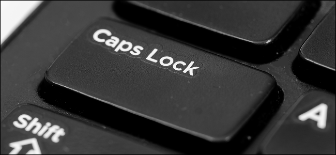 كيفية استخدام caps lock كمفتاح تعديل في Windows