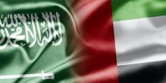 الإمارات تشارك المملكة احتفالاتها باليوم الوطني السعودي الـ 91