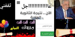 نتيجة الثانوية العمومية 2022 الاوائل g12.emis.gov.eg رابط سريع ومحدث