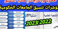 تنسيق الكليات الحكومية 2022 طب وهندسة في الجامعات المصرية المتوقع الآن