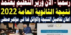 Available روابط نتيجة الثانوية العمومية 2022 بالاسم ورقم الجلوس “الآن” g12.emis.gov.eg