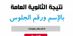 NOW رابط بوابة الثانوية العمومية لاستعلام نتيجة الثانوية العمومية 2022 بالاسم ورقم الجلوس في كافة المحافظات