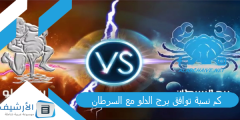 كم نسبة توافق برج الدلو مع السرطان؟ توافق برج الدلو مع السرطان؟