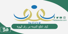 كيف اطلع النتيجه من رقم الهويه؟ الاستعلام عن النتائج نظام نور 1445؟