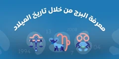كيف اعرف برجي الحقيقي من شهر ميلادي؟