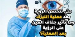 أعراض جفاف العين بعد الليزك وعلاجه