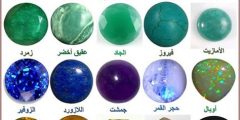 أنواع الأحجار الكريمة الخضراء
