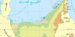 أين تقع الإمارات بالتحديد