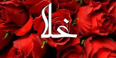 اسم غلا مزخرف