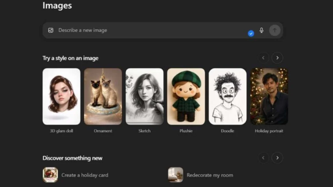 إنشاء وتحرير الصور بناءً على الأوامر النصية
