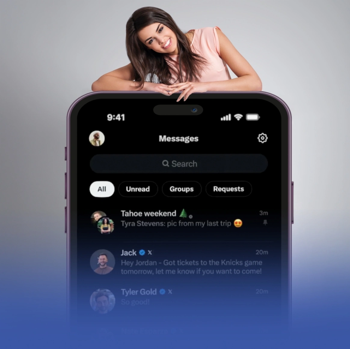 يوفر التطبيق إمكانية تعديل أو حذف الرسائل المرسلة